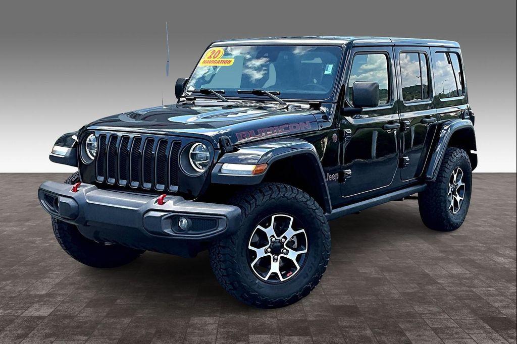 used 2020 Jeep Wrangler Unlimited car, priced at $34,412