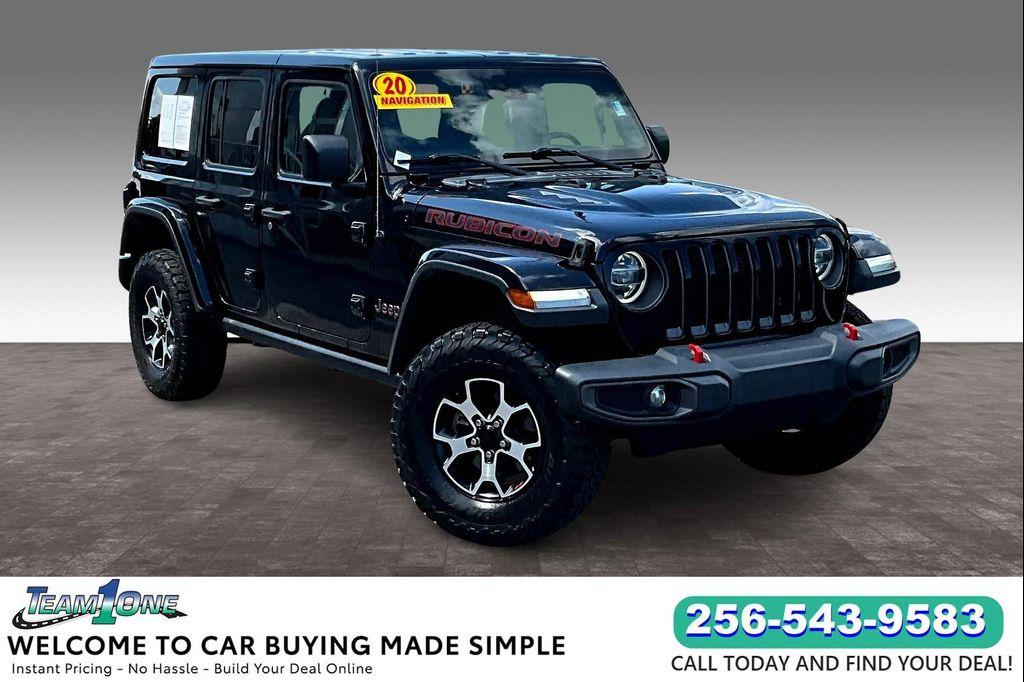 used 2020 Jeep Wrangler Unlimited car, priced at $34,412