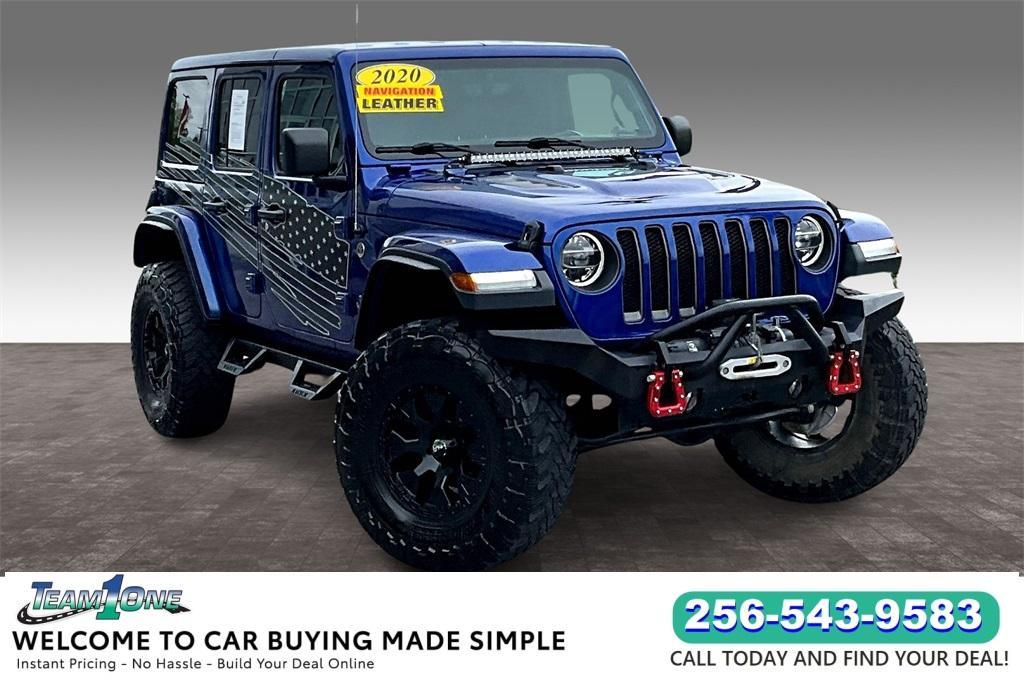 used 2020 Jeep Wrangler Unlimited car, priced at $43,323