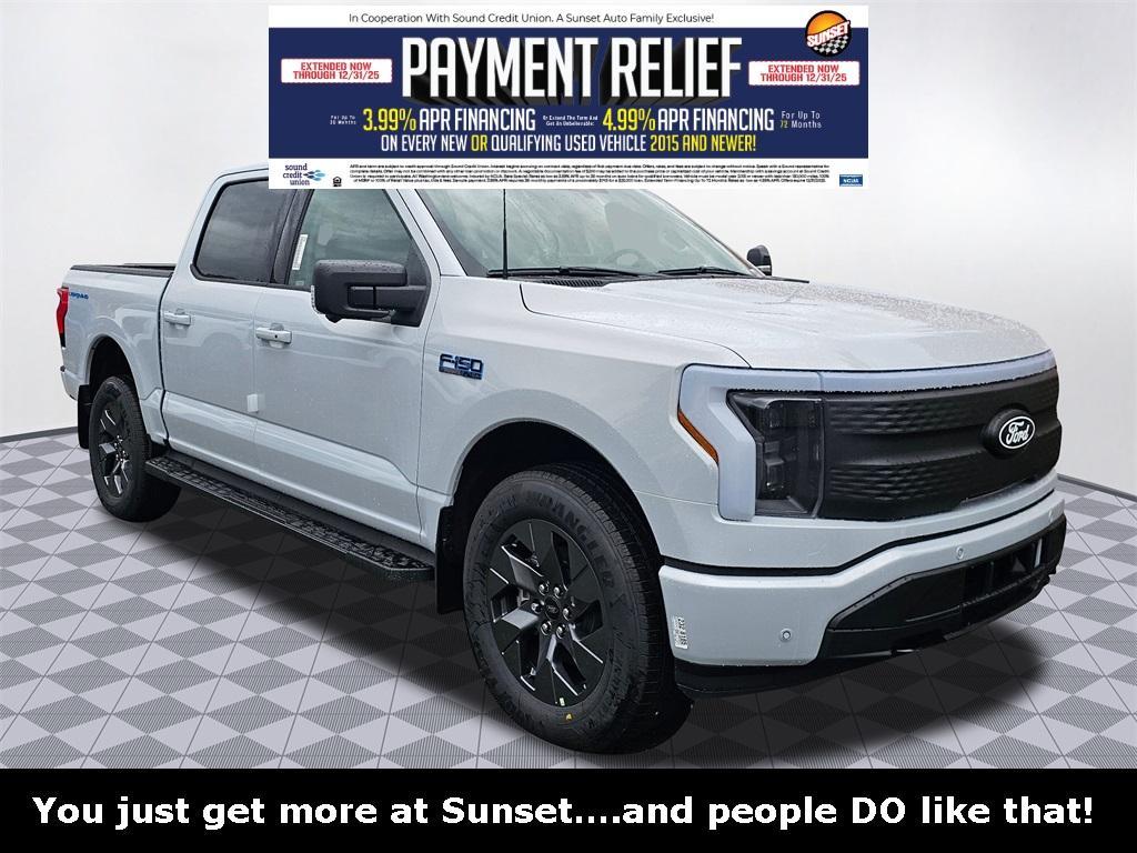 new 2025 Ford F-150 Lightning car, priced at $76,530