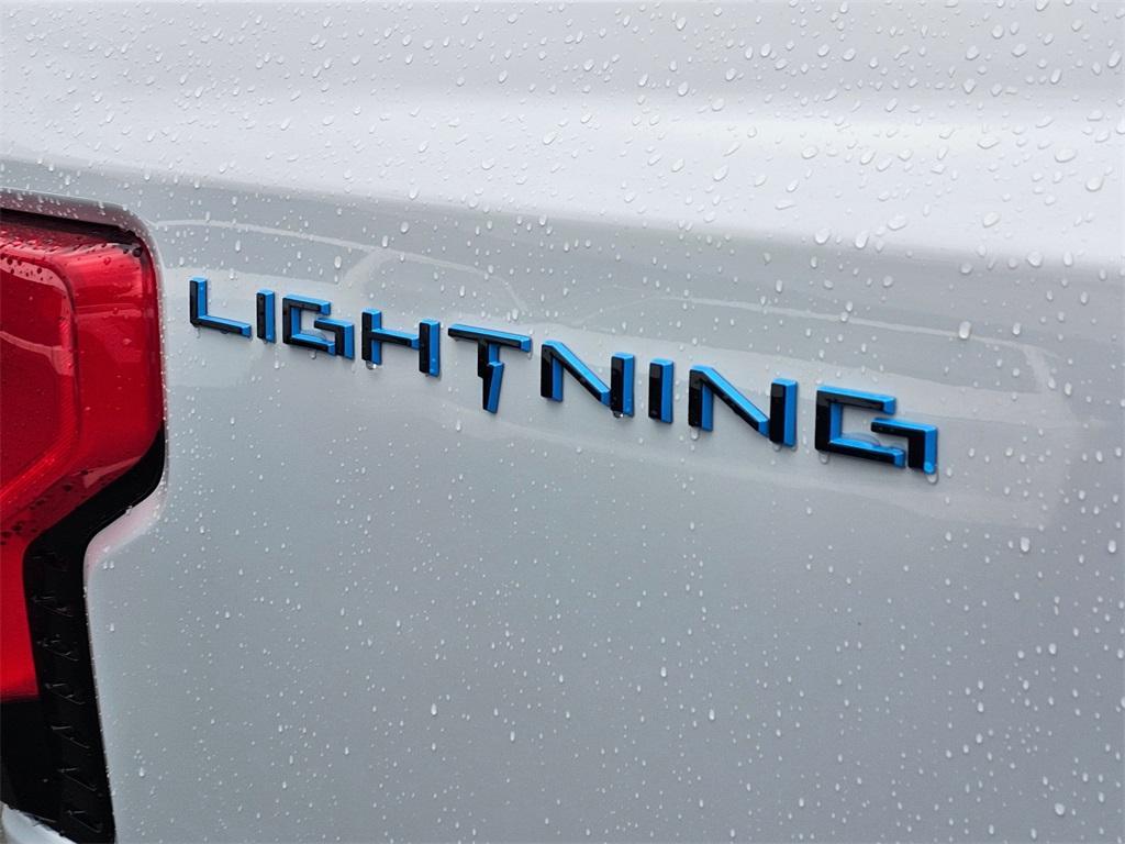 new 2025 Ford F-150 Lightning car, priced at $76,530