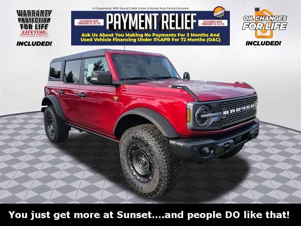 new 2025 Ford Bronco car, priced at $69,670