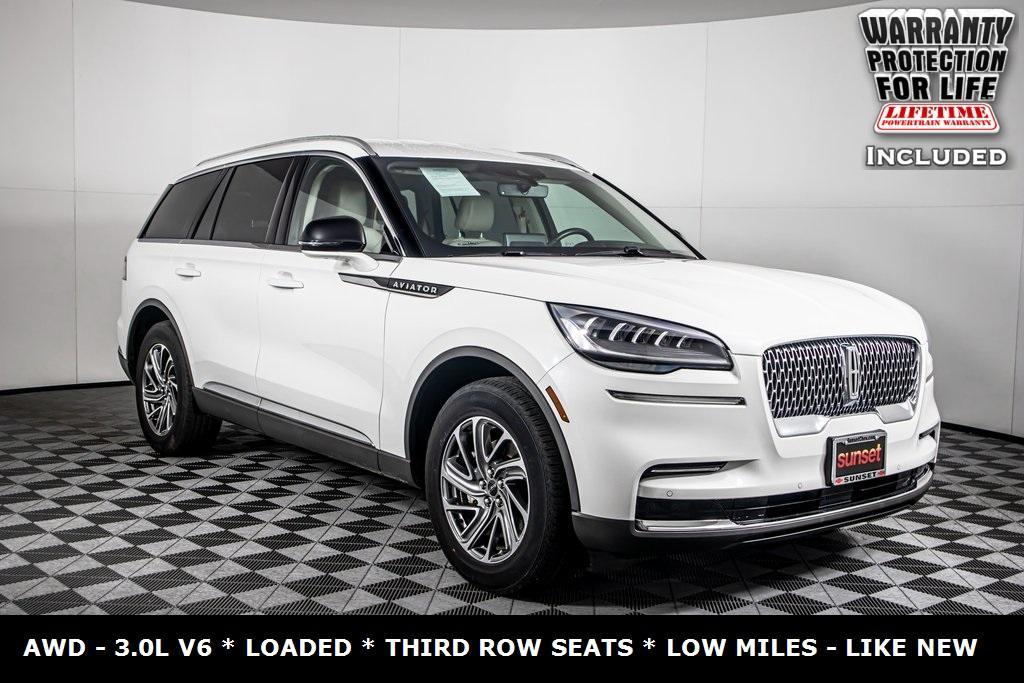 used 2021 Lincoln Aviator car, priced at $45,901