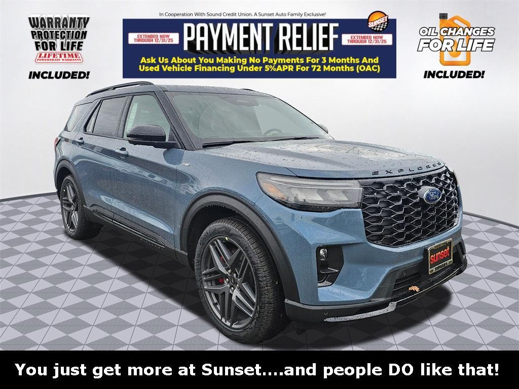 new 2025 Ford Explorer car, priced at $54,235
