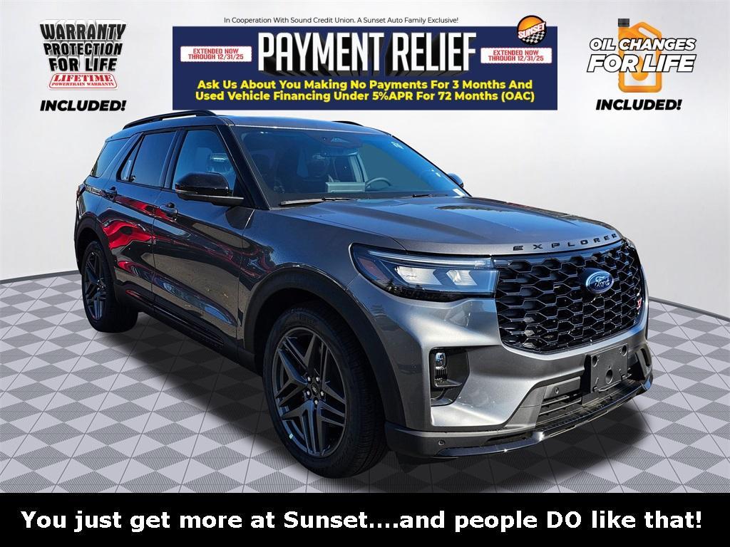 new 2025 Ford Explorer car, priced at $62,735