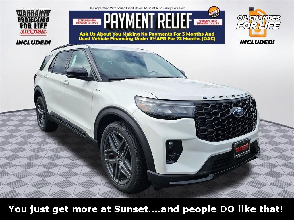 new 2025 Ford Explorer car, priced at $53,930