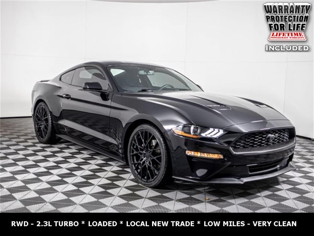 used 2019 Ford Mustang car, priced at $23,985