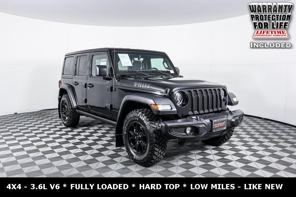 used 2023 Jeep Wrangler car, priced at $47,999