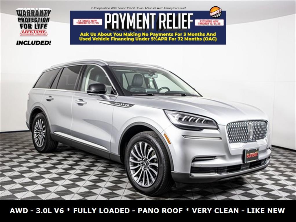 used 2022 Lincoln Aviator car