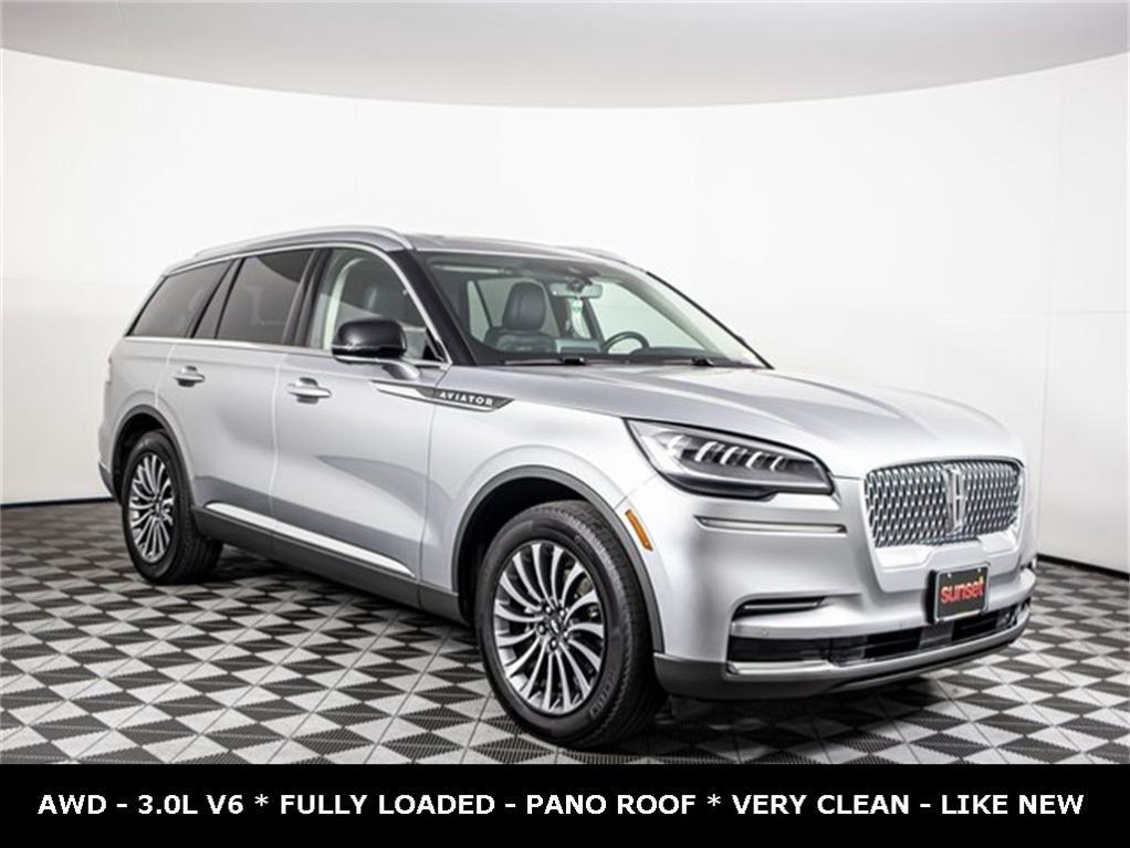 used 2022 Lincoln Aviator car, priced at $40,999