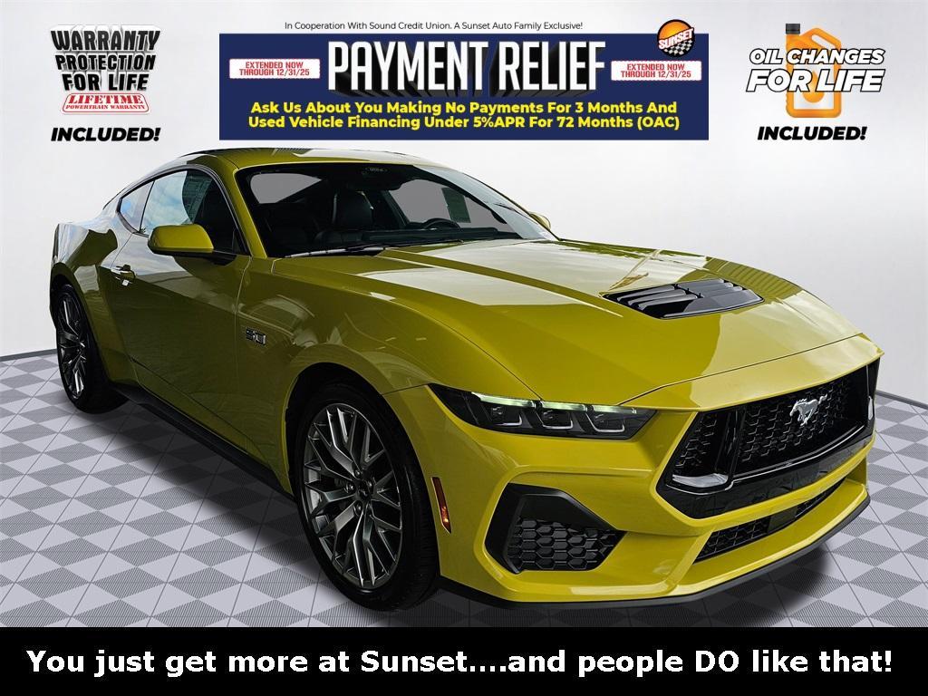 new 2025 Ford Mustang car, priced at $58,205
