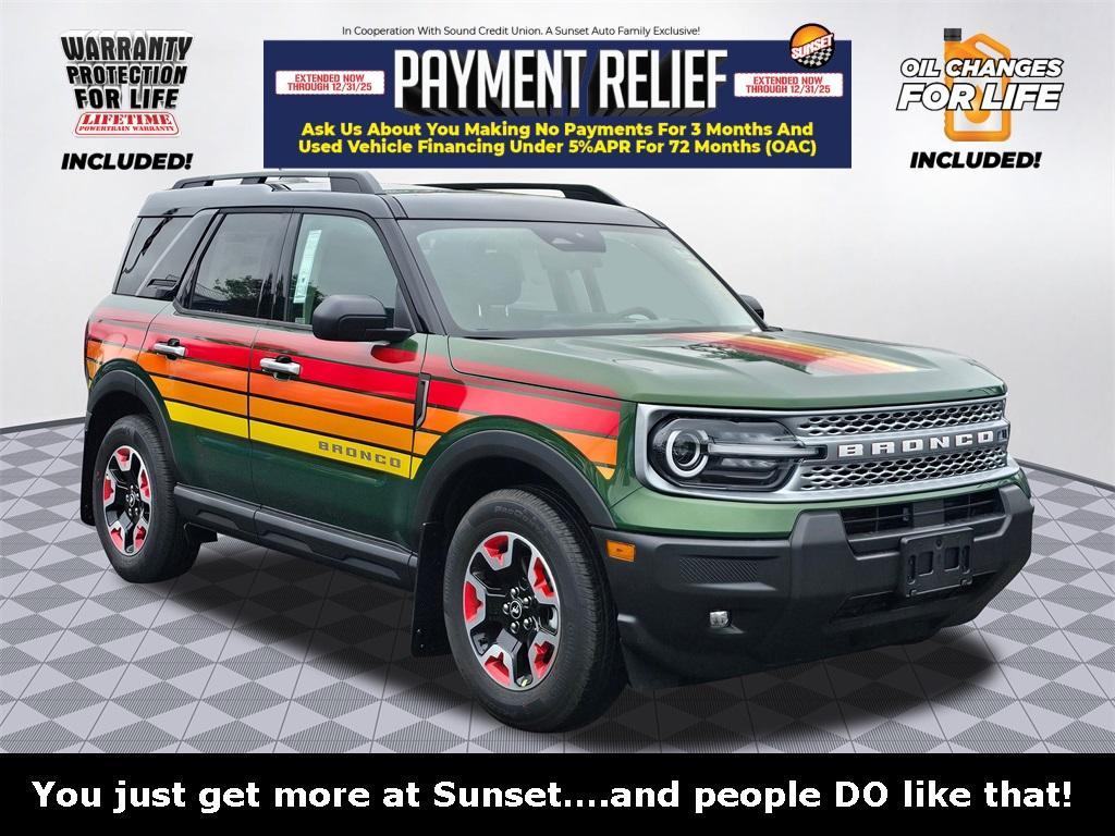 new 2025 Ford Bronco Sport car, priced at $38,655