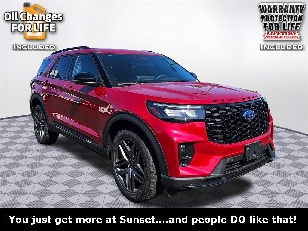 new 2025 Ford Explorer car, priced at $52,755