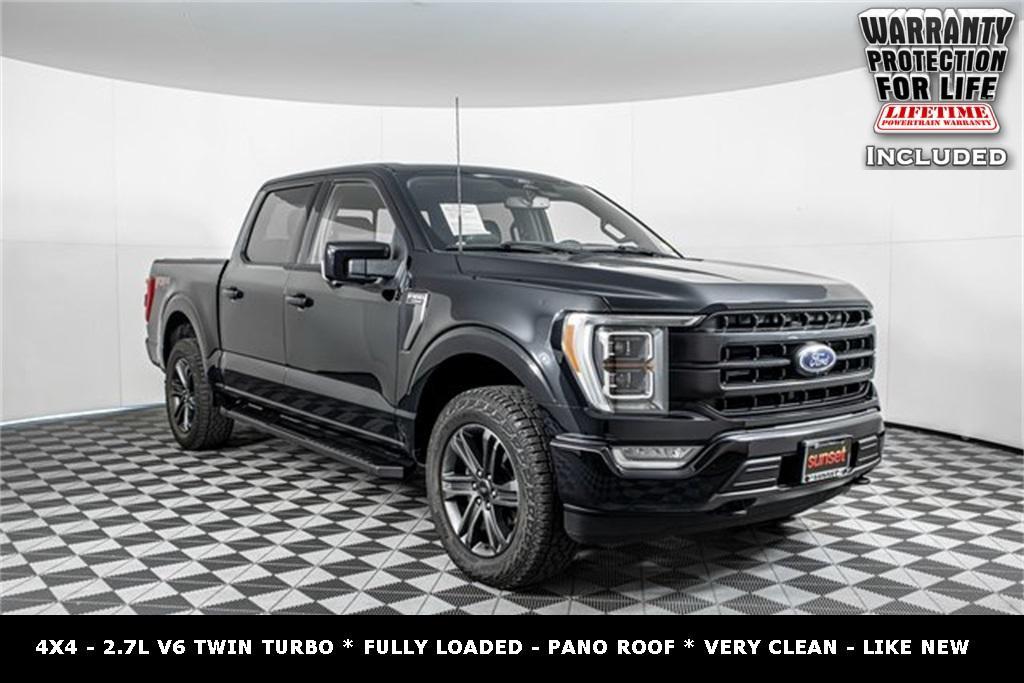 used 2021 Ford F-150 car, priced at $45,728