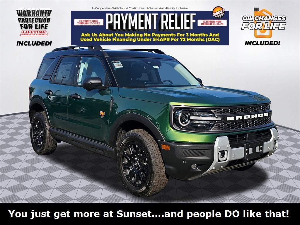 new 2025 Ford Bronco Sport car, priced at $42,505