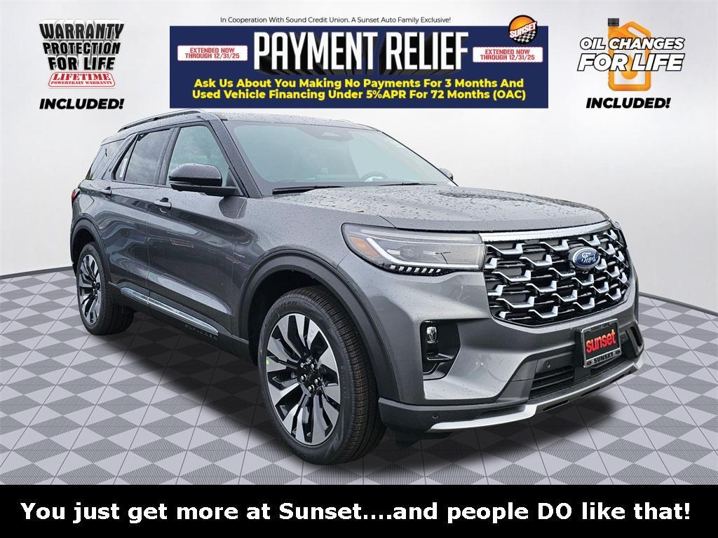 new 2025 Ford Explorer car, priced at $59,525