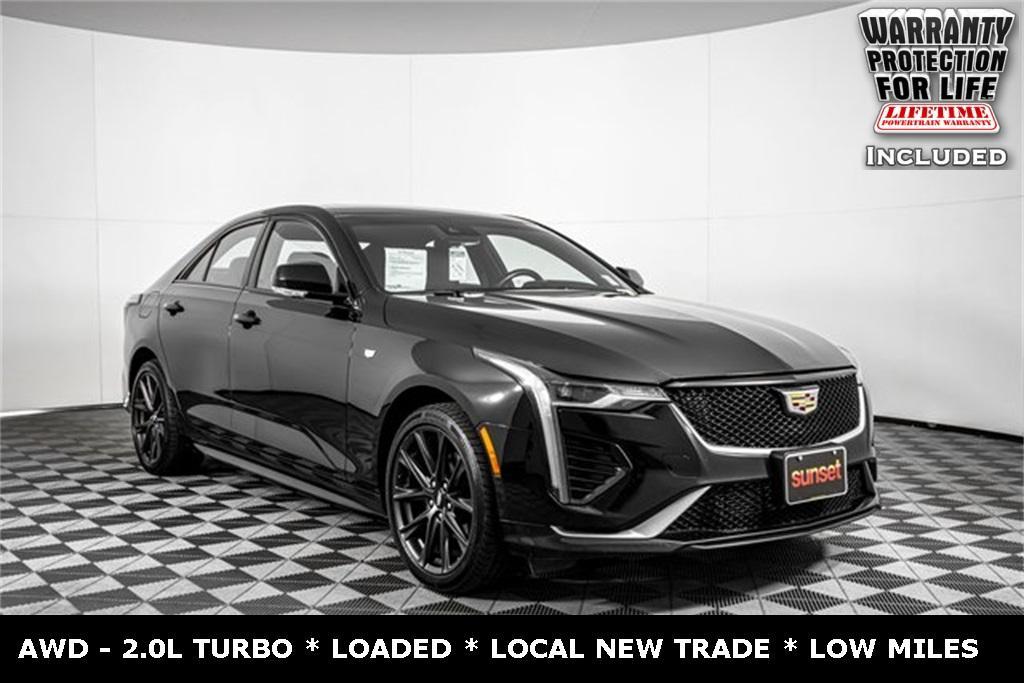 used 2021 Cadillac CT4 car, priced at $33,986