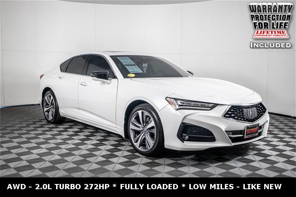 used 2022 Acura TLX car, priced at $40,888