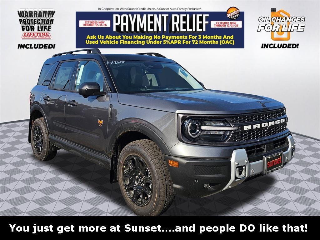 new 2025 Ford Bronco Sport car, priced at $44,410