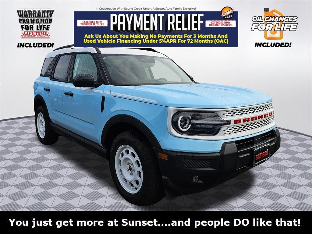 new 2025 Ford Bronco Sport car, priced at $40,245