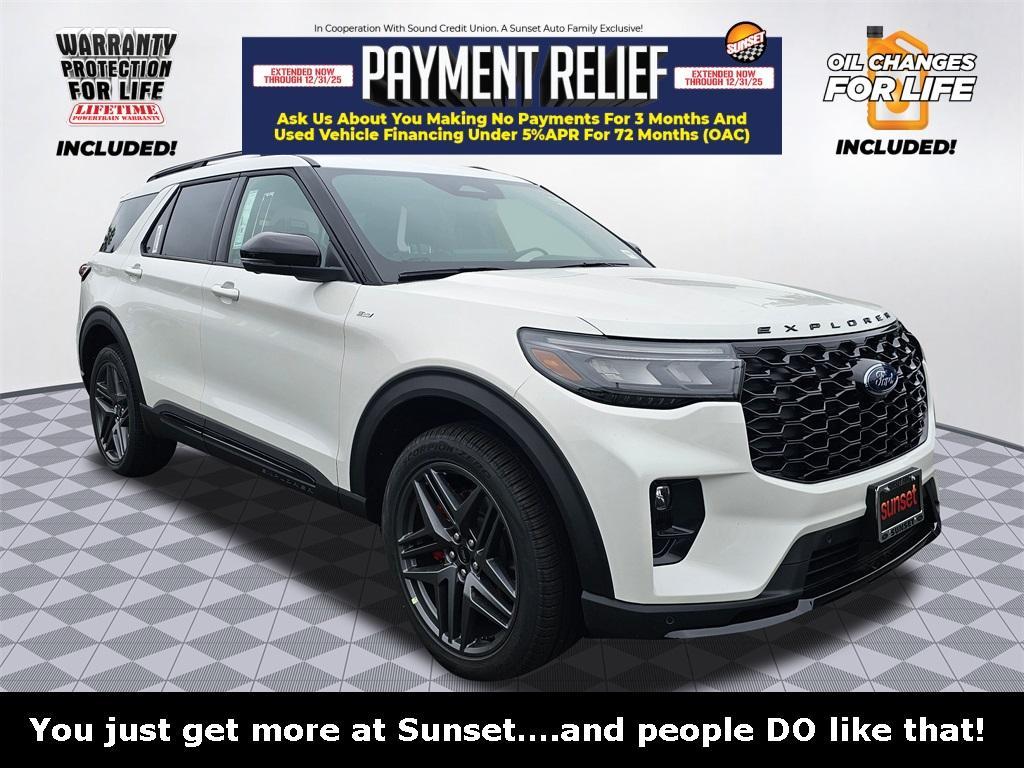 new 2025 Ford Explorer car, priced at $54,070