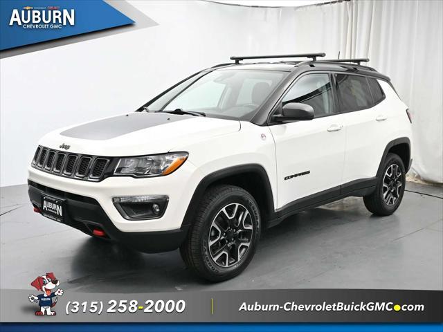 used 2021 Jeep Compass car, priced at $22,995