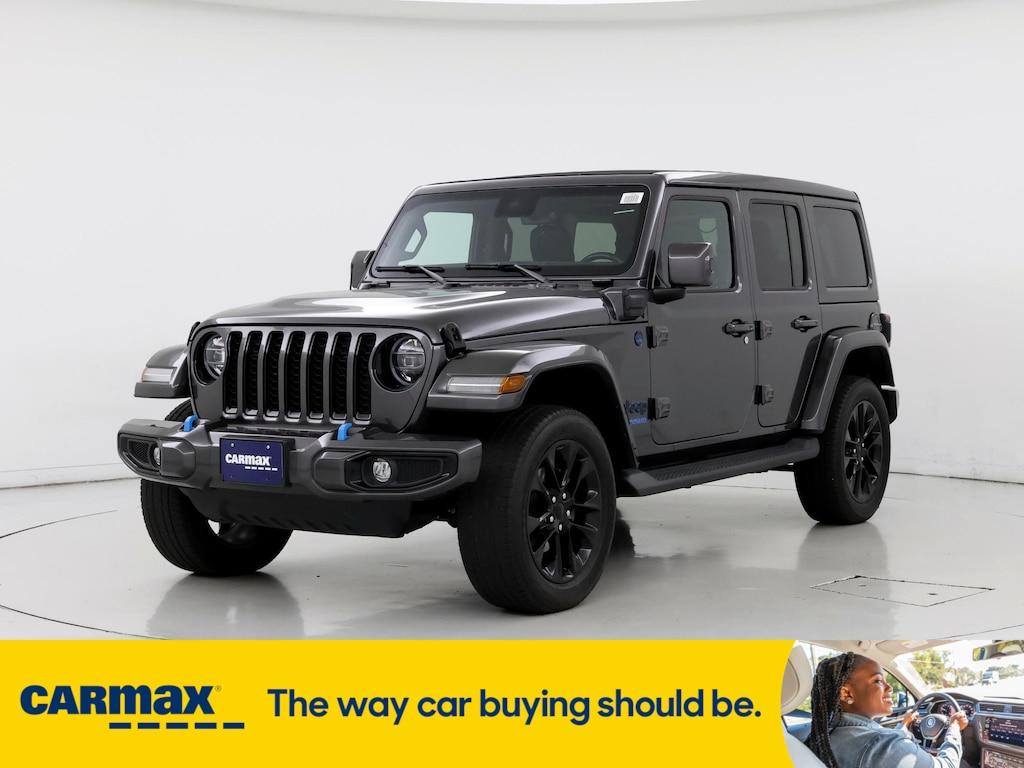 used 2021 Jeep Wrangler Unlimited 4xe car, priced at $33,998