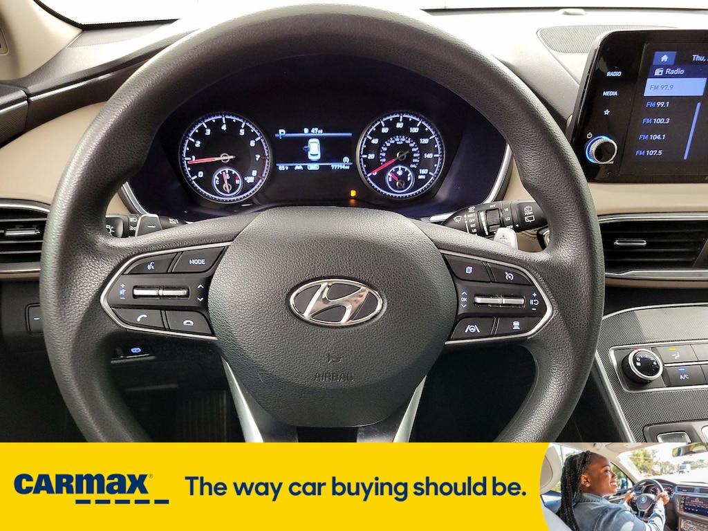 used 2021 Hyundai Santa Fe car, priced at $19,998