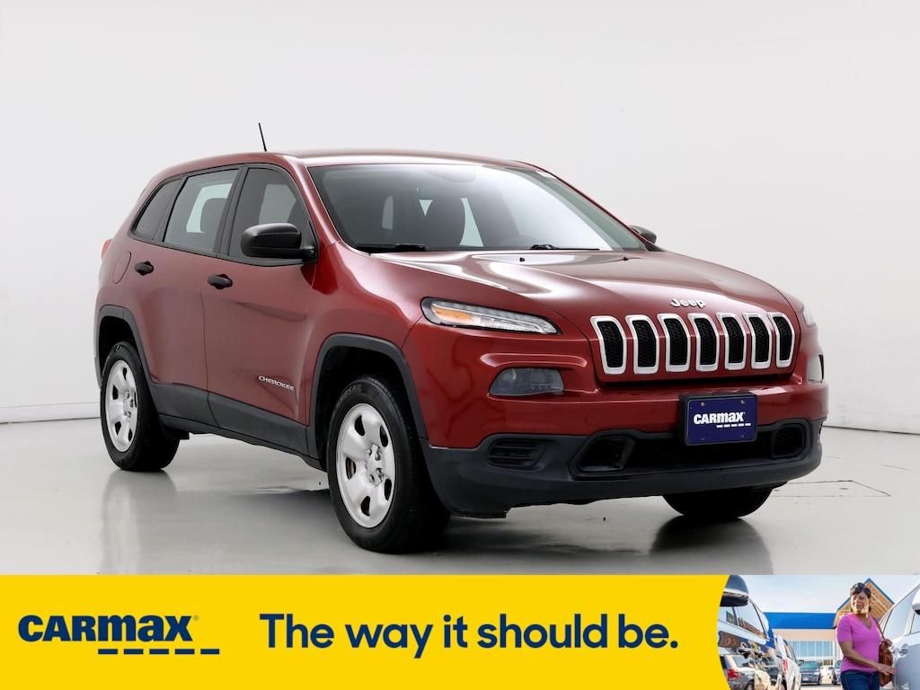 used 2016 Jeep Cherokee car, priced at $13,998