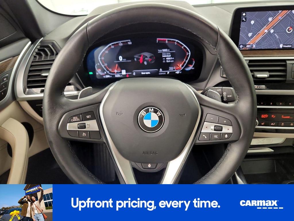 used 2021 BMW X3 car, priced at $32,998