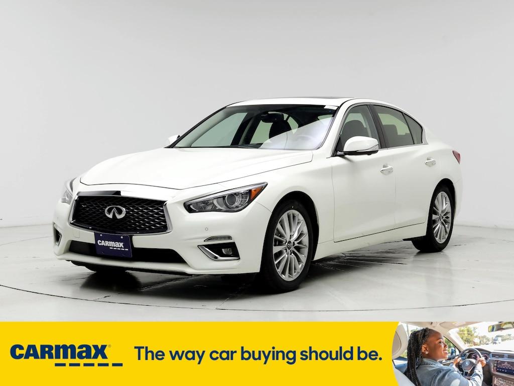 used 2021 INFINITI Q50 car, priced at $26,998