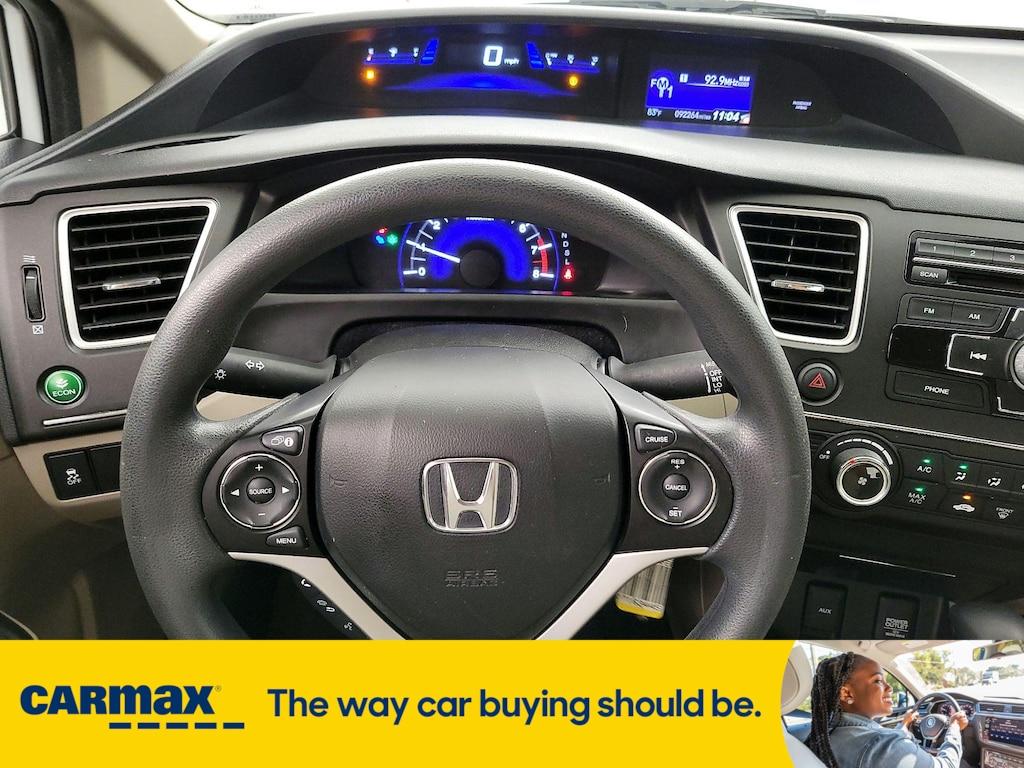 used 2015 Honda Civic car, priced at $14,998