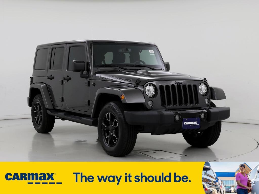 used 2017 Jeep Wrangler car, priced at $23,998