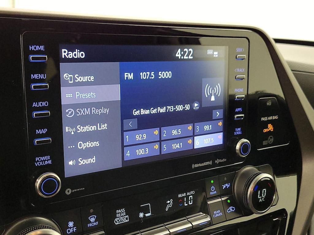 used 2022 Toyota Highlander Hybrid car, priced at $36,998