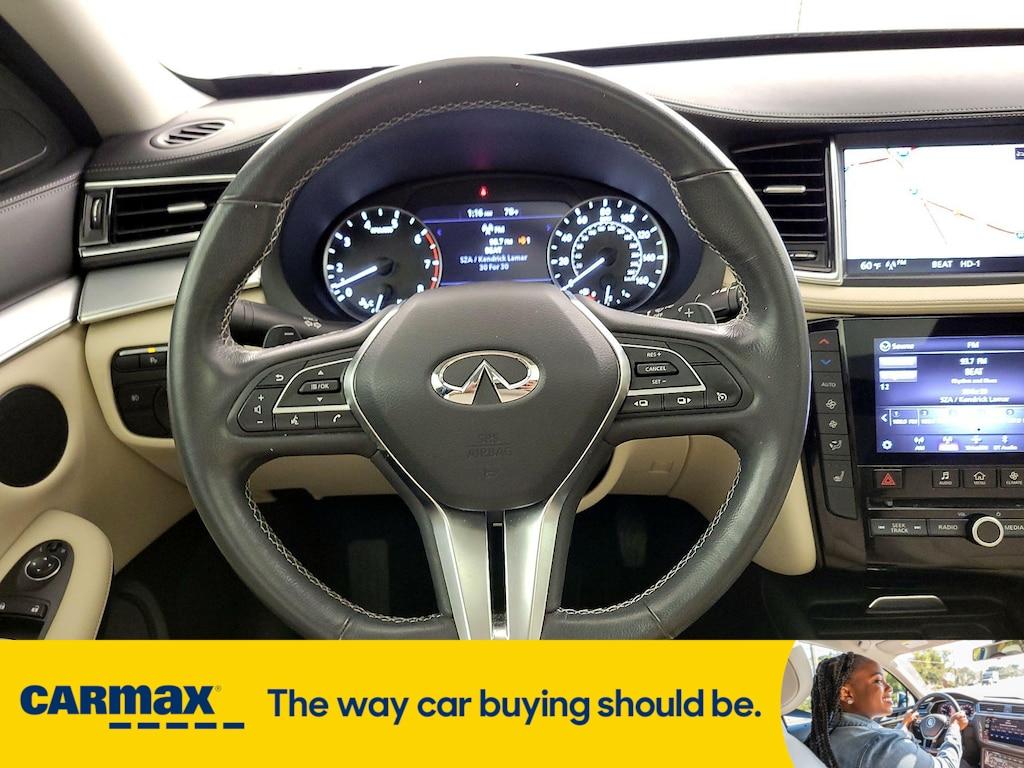 used 2020 INFINITI QX50 car, priced at $27,998
