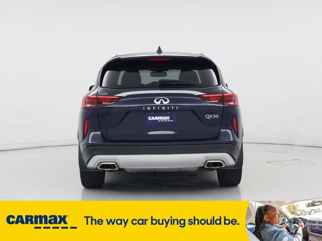 used 2020 INFINITI QX50 car, priced at $27,998