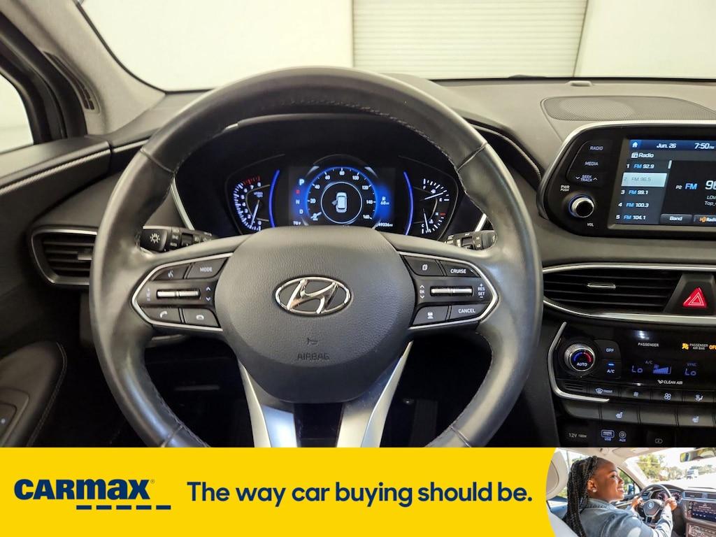 used 2019 Hyundai Santa Fe car, priced at $21,998