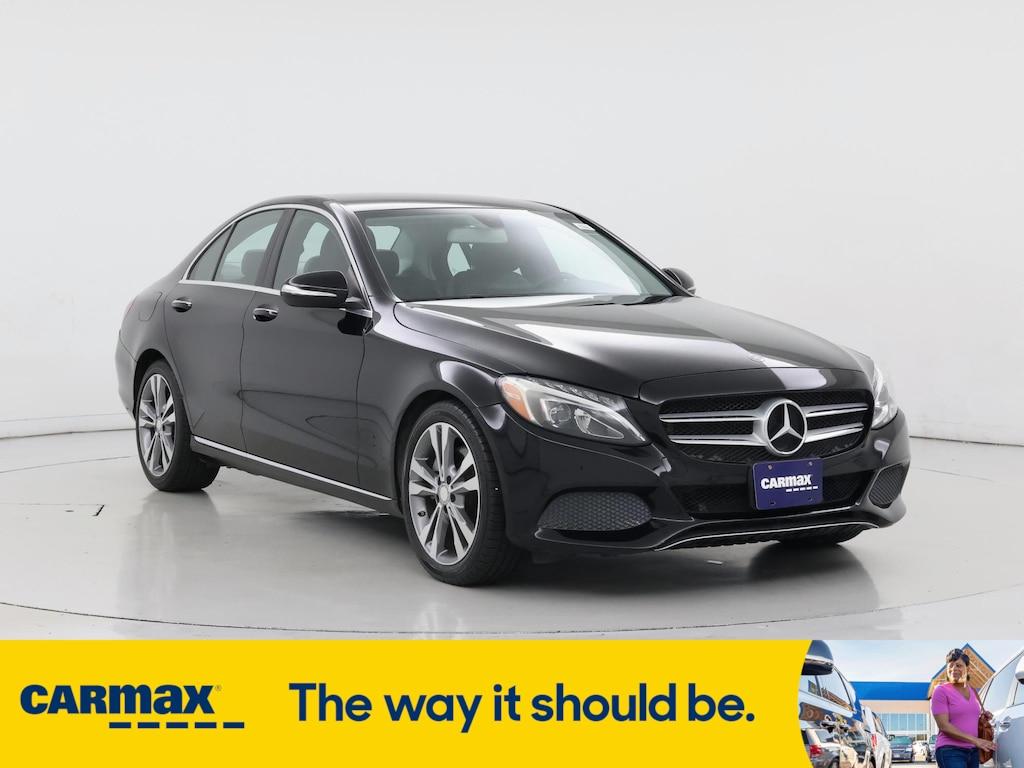 used 2015 Mercedes-Benz C-Class car, priced at $18,998