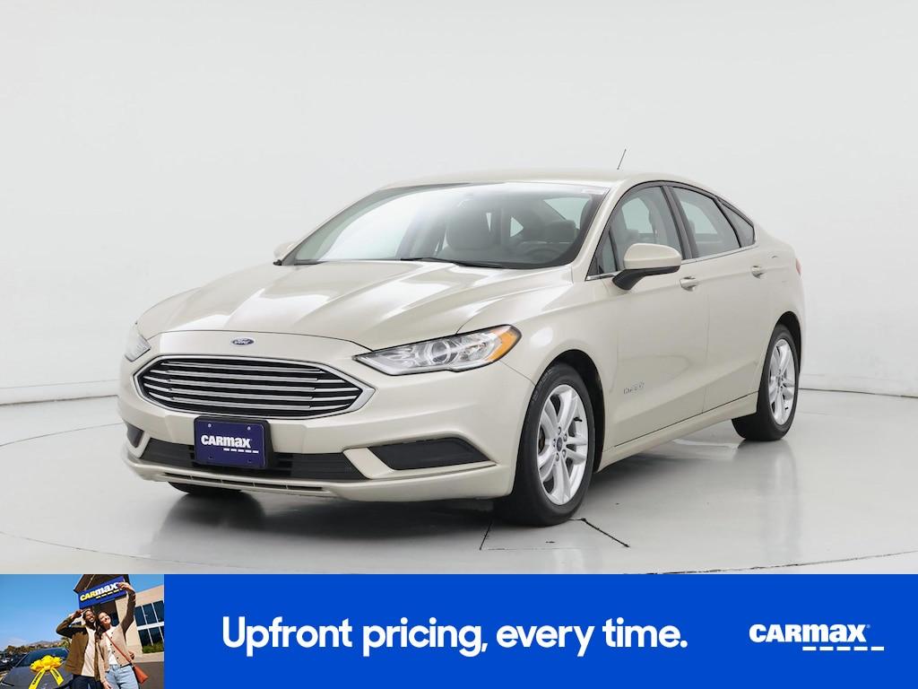 used 2018 Ford Fusion Hybrid car, priced at $15,998