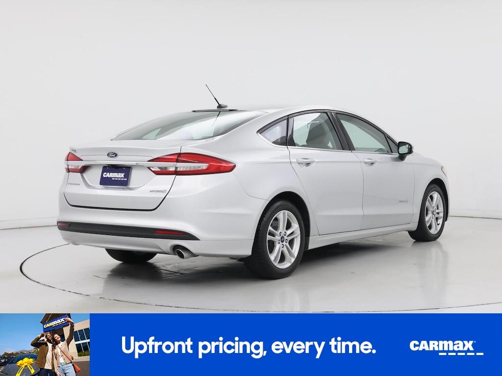 used 2018 Ford Fusion Hybrid car, priced at $15,998
