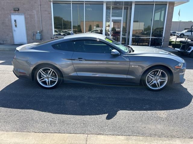 used 2021 Ford Mustang car, priced at $27,000