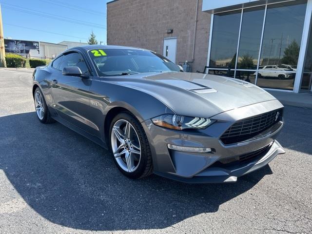 used 2021 Ford Mustang car, priced at $27,000