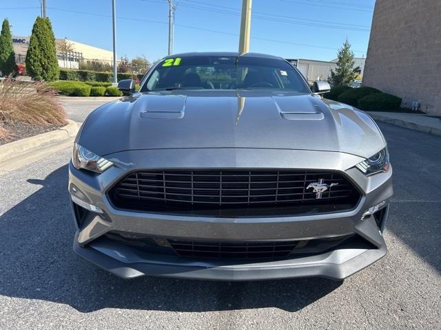 used 2021 Ford Mustang car, priced at $27,000