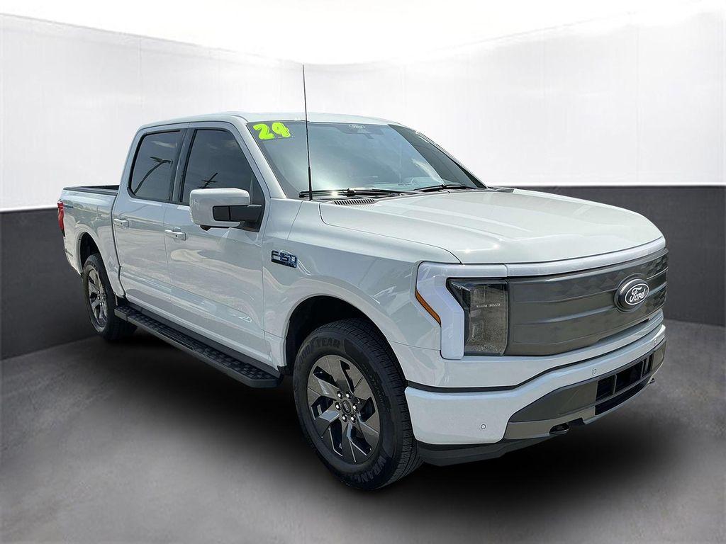 used 2024 Ford F-150 Lightning car, priced at $56,000