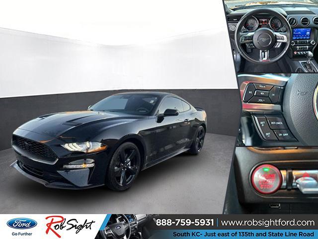 used 2021 Ford Mustang car, priced at $23,500