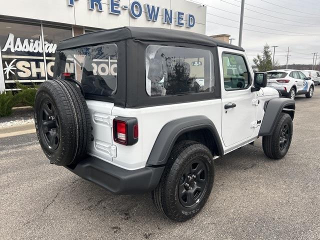 used 2025 Jeep Wrangler car, priced at $32,000