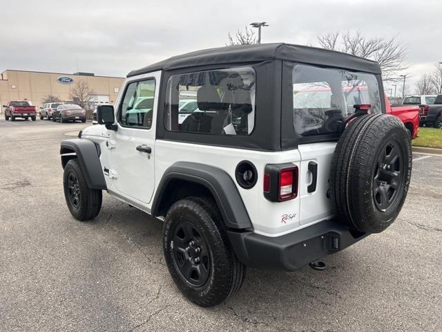 used 2025 Jeep Wrangler car, priced at $32,000