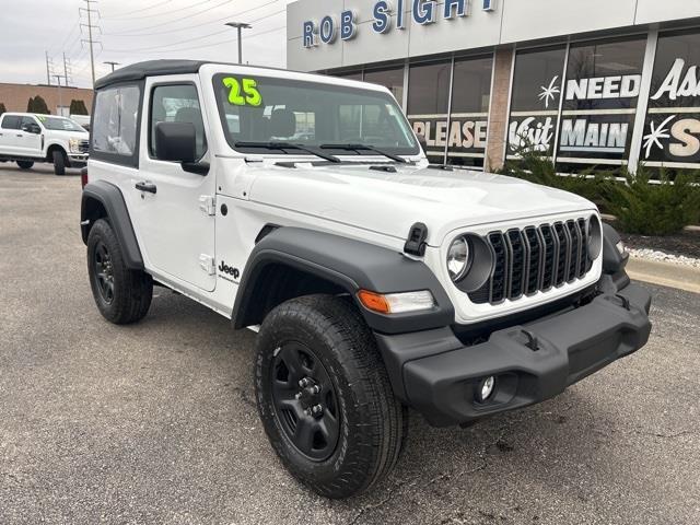 used 2025 Jeep Wrangler car, priced at $32,000