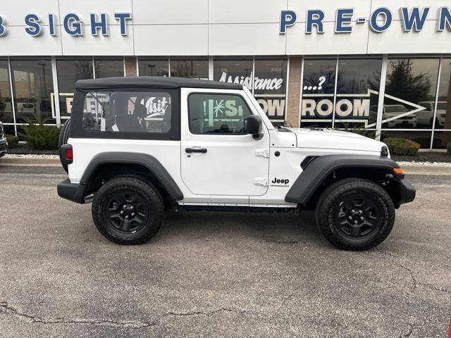 used 2025 Jeep Wrangler car, priced at $32,000