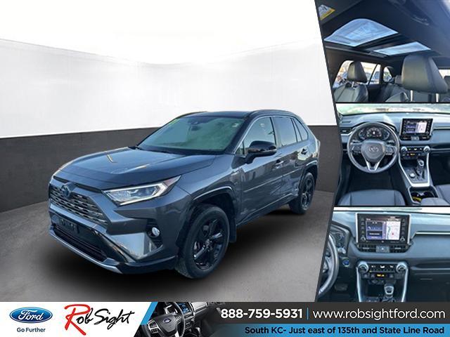 used 2021 Toyota RAV4 Hybrid car, priced at $35,500